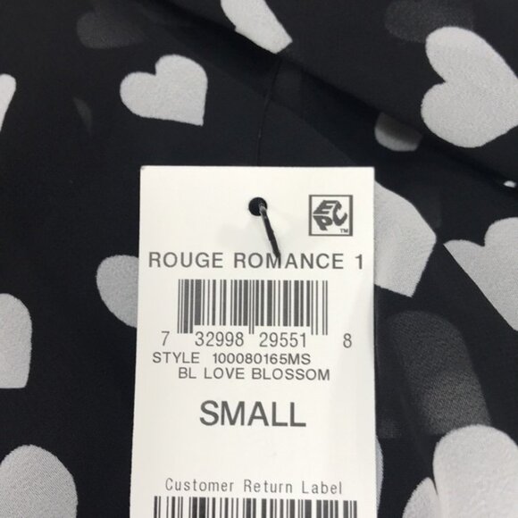 Alfani Heart-Print Angel-Sleeve Top - Picture 5 of 8